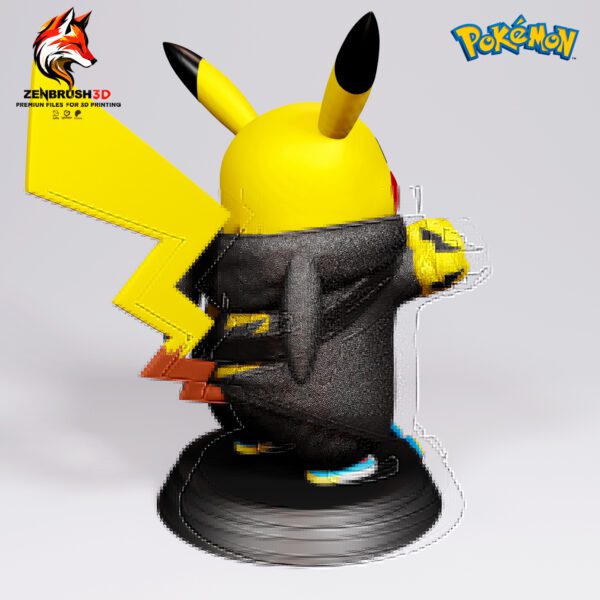 Pikachu Band - Pokemon STL 3D PRINTING - Imagen 2